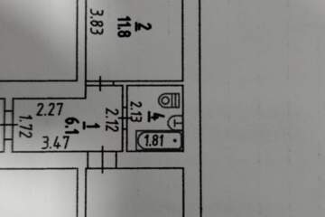 1-к квартира, 40,2 м², 9/9 эт.